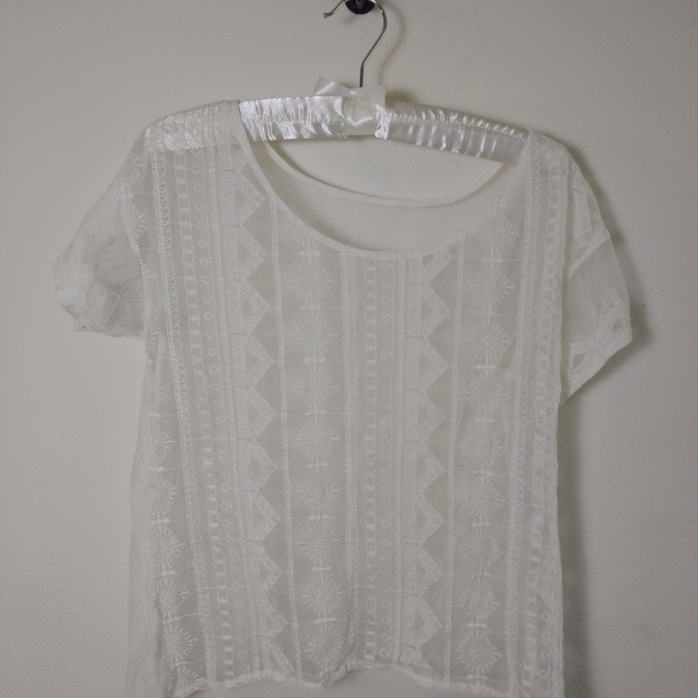 Sheer shirt